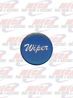 WIPER KNOB STICKER BLUE GLOSSY