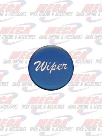 WIPER KNOB STICKER BLUE GLOSSY