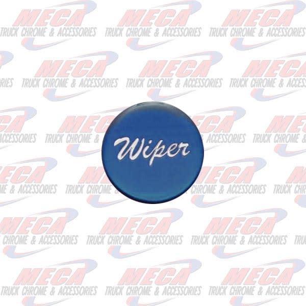 WIPER KNOB STICKER BLUE GLOSSY
