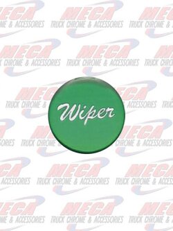 WIPER KNOB STICKER GREEN GLOSSY