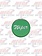 WIPER KNOB STICKER GREEN GLOSSY