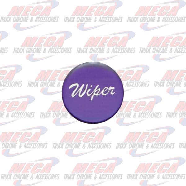 WIPER KNOB STICKER PURPLE GLOSSY