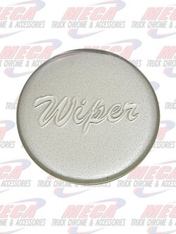 WIPER KNOB STICKER SILVER GLOSSY