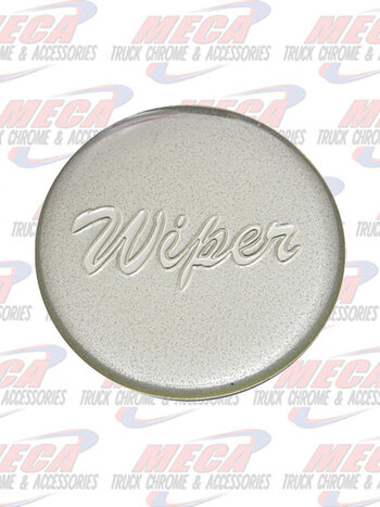 WIPER KNOB STICKER SILVER GLOSSY