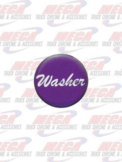 WASHER KNOB STICKER PURPLE GLOSSY