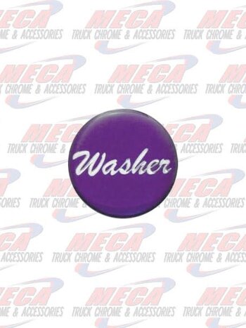 WASHER KNOB STICKER PURPLE GLOSSY