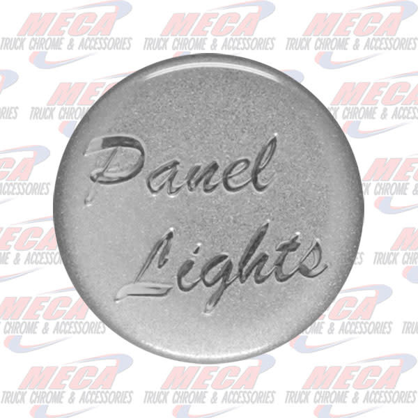 PANEL LIGHT KNOB STICKER SILVER GLOSSY