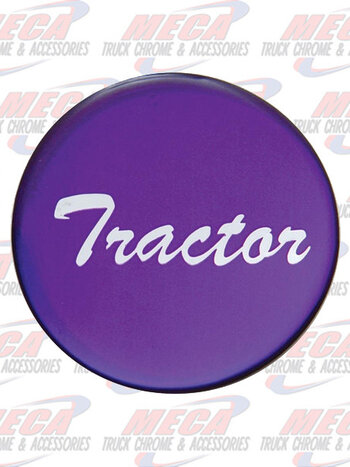 BRAKE KNOB STICKER PURPLE TRACTOR