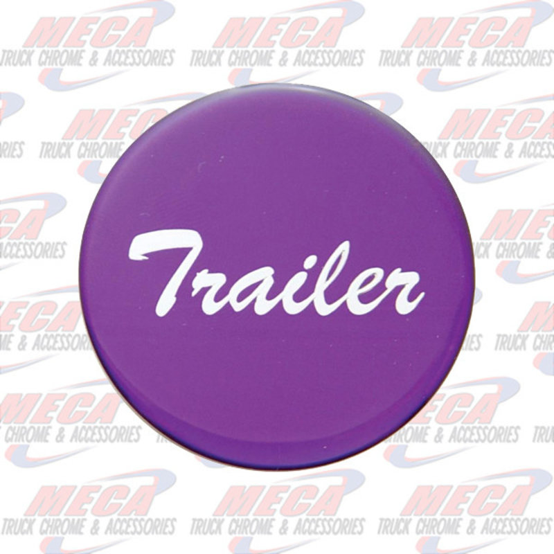 BRAKE KNOB STICKER PURPLE TRAILER