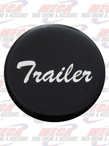 BRAKE KNOB STICKER BLACK TRAILER