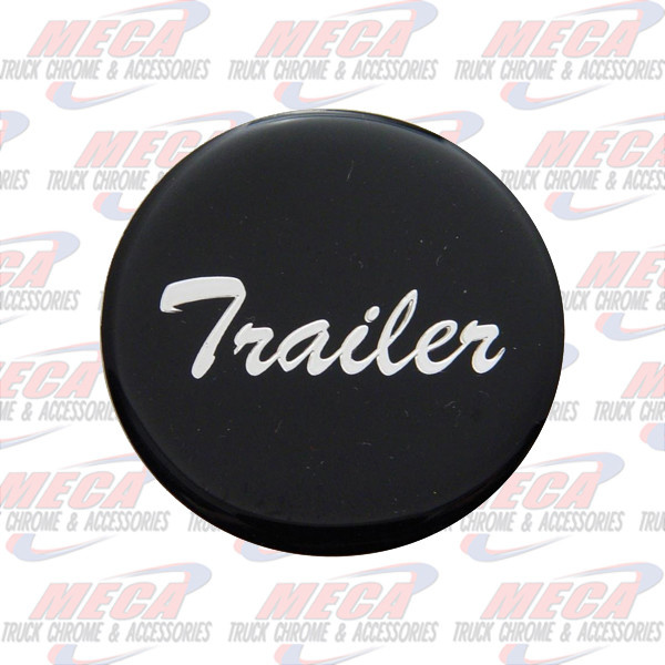 BRAKE KNOB STICKER BLACK TRAILER