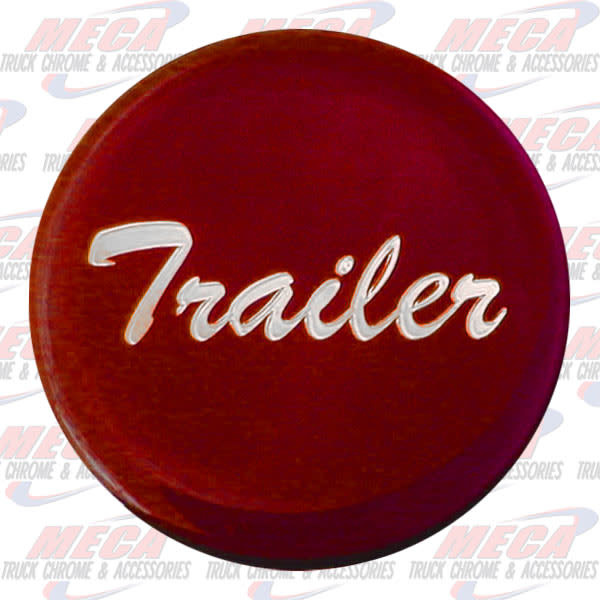 BRAKE KNOB STICKER RED TRAILER