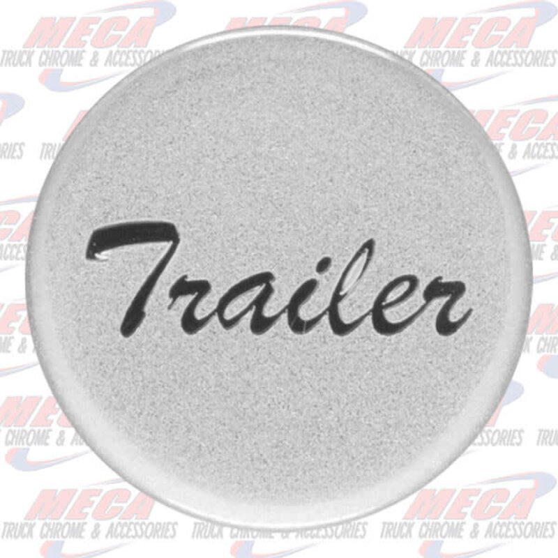 BRAKE KNOB STICKER SILVER TRAILER