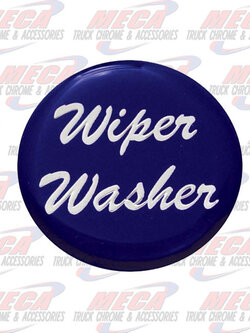 WIPER WASHER KNOB STICKER BLUE GLOSSY