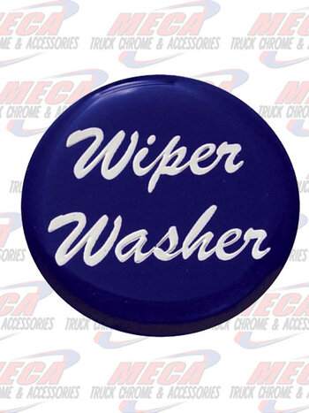 WIPER WASHER KNOB STICKER BLUE GLOSSY