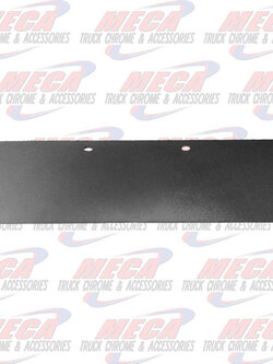 QUARTER FENDER FLAP BLACK POLY