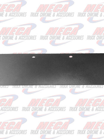 QUARTER FENDER FLAP BLACK RUBBER