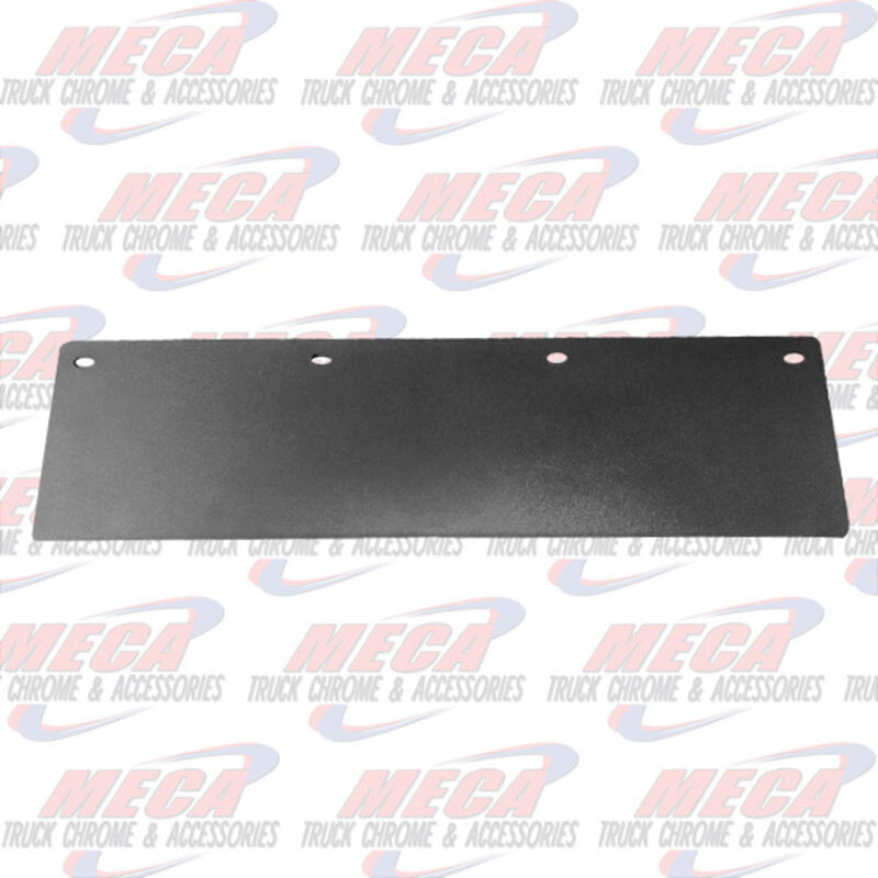 QUARTER FENDER FLAP BLACK RUBBER