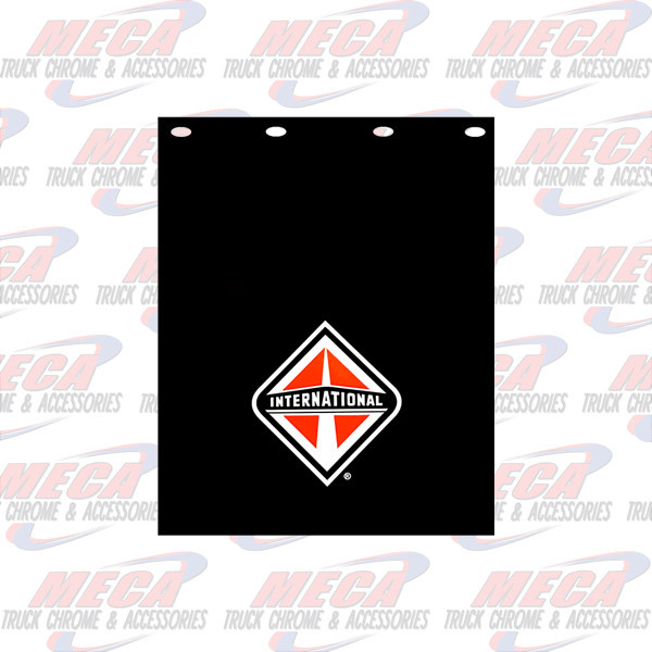 MUDFLAP IHC LOGO 24X30 W/RIDGES MINIMIZER