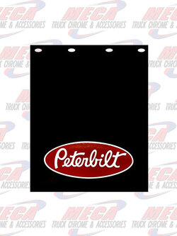 MUDFLAP PB LOGO 24X30 W/RIDGES MINIMIZER