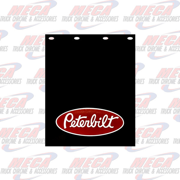 MUDFLAP PB LOGO 24X30 W/RIDGES MINIMIZER