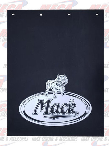 MUDFLAP MACK LOGO 24X30 W/RIDGES MINIMIZER