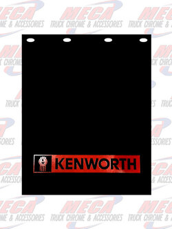 MUDFLAP KW LOGO 24X30 W/RIDGES MINIMIZER