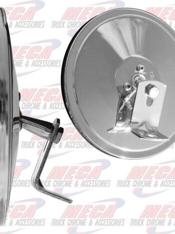 MIRROR SPOT 6" ROUND CHROME