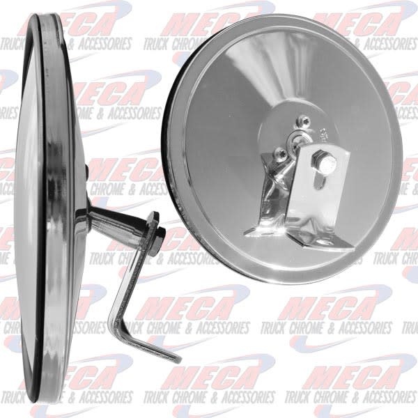 MIRROR SPOT 6" ROUND CHROME