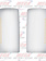 FLAT MIRROR GLASS FL STYLE W/ TAPE W/ LEDS - PAIR