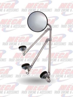 MIRROR TRIPOD HOOD FENDER MOUNT S/S