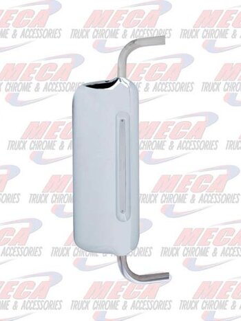 MIRROR SHELL FL CENTURY 2004+ W/ CHROME LIGHT PASS