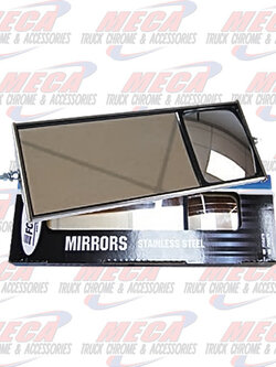STANDARD CONVEX WEST COAST MIRROR 6-1/2 X16"