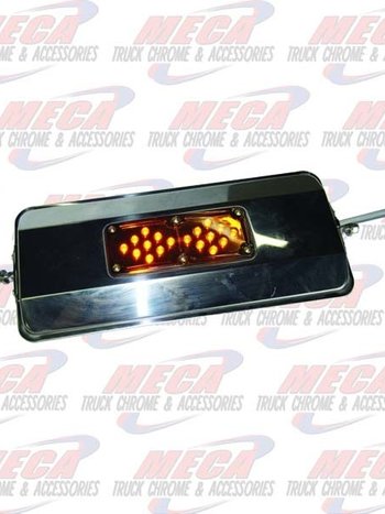 7"X16" WEST COAST MIRROR- W/HEATED & LED LIGHT