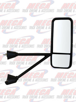 MIRROR ASSEMBLY W/HEAT KW T600/T660/T800 PASS CHR