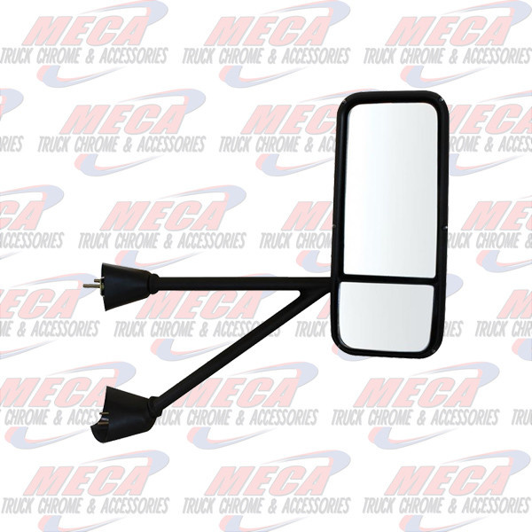 MIRROR ASSEMBLY W/HEAT KW T600/T660/T800 PASS CHR