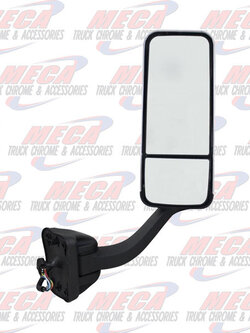 DOOR MIRROR COMPLETE ASSEMBLY FL CASCADIA PASSENGER CHROME