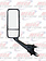 MIRROR ASSEMBLY CHROME HEATED PB 387, 587, KW T2000, T700 DRIVER SIDE