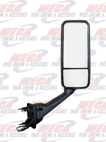 MIRROR ASSEMBLY CHROME HEATED PB 387, 587, KW T2000, T700 PASSENGER SIDE