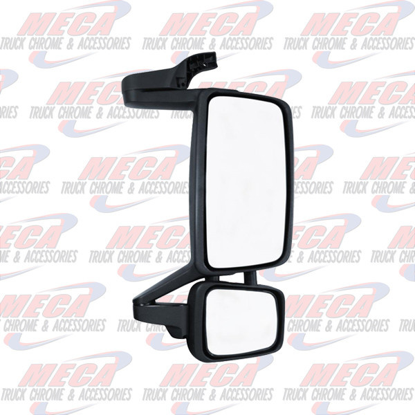 MIRROR BLACK ASSEMBLY VOLVO FM/FH/FL 2003-2015 PASSENGER ELECTRIC W/ HEAT