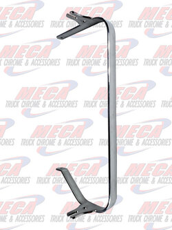 MIRROR LOOP YOKE- FLAT ARM STYLE PB PASSENGER SIDE - USE THIS BRACKET WITH LARGE MOTOMIRROR