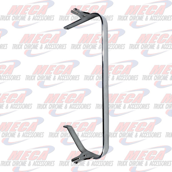 MIRROR LOOP YOKE- FLAT ARM STYLE PB PASSENGER SIDE - USE THIS BRACKET WITH LARGE MOTOMIRROR