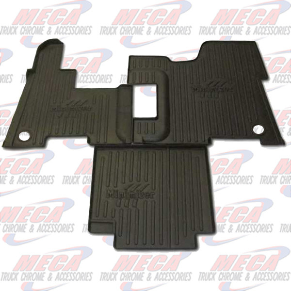FLOORMAT SET PETERBILT 3 PC MINIMIZER 2008-2015 PB FKPB3B