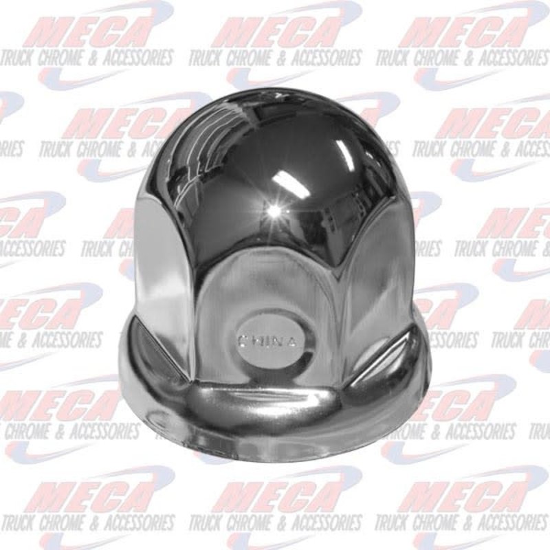 NUT COVER SHORT W/FLANGE 1.5" METAL CHROME