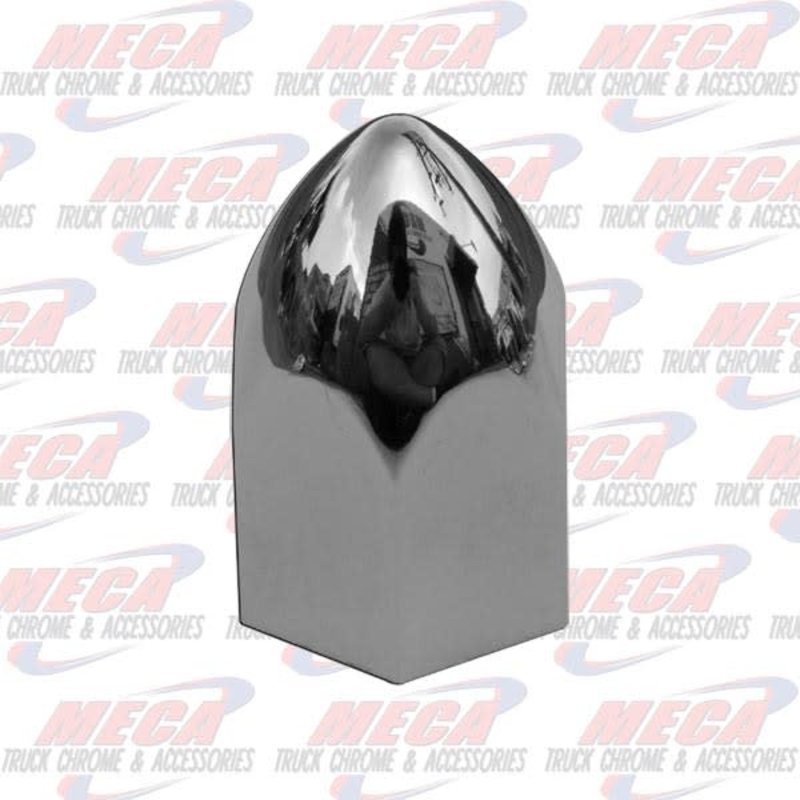 NUT COVER BULLET SPIKE PUSH ON 1.5" 20/TRAY PLASTIC