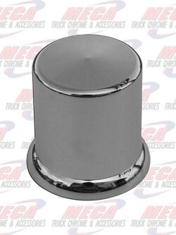 NUT COVER FLAT TOP W/FLANGE 1.5" PUSH ON EACH