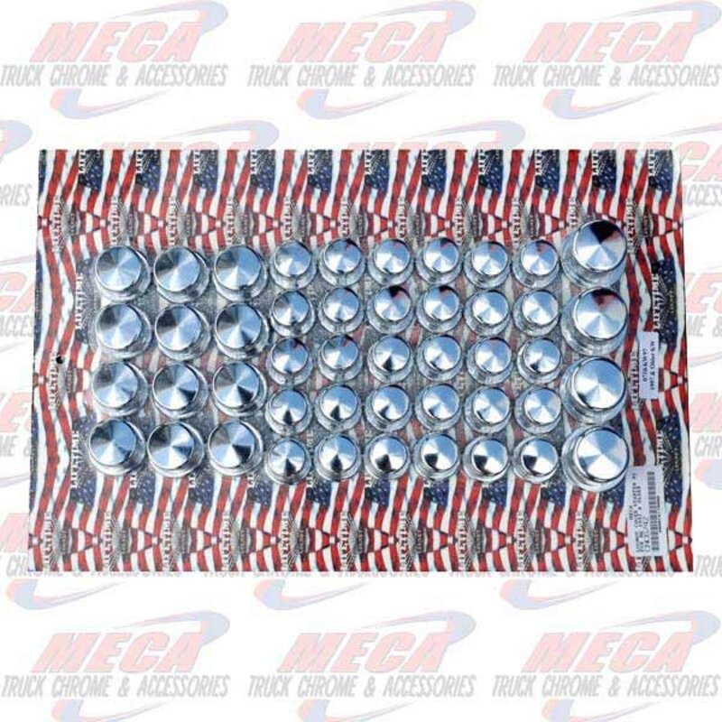 LUGNUT COVER STARTER KIT FOR KW 1997 & OLDER