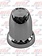 NUT COVER PLASTIC CHROM W/FLANGE 33MM HOLLOW 10/PK