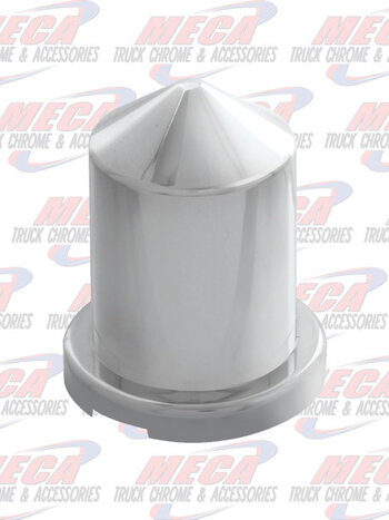 NUT COVER PLASTIC 13/16" TOP HAT POINTED W/ FLANGE