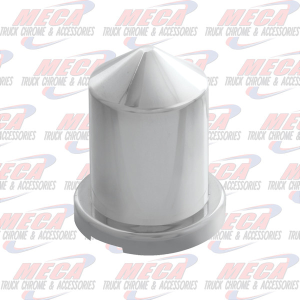 NUT COVER PLASTIC 13/16" TOP HAT POINTED W/ FLANGE